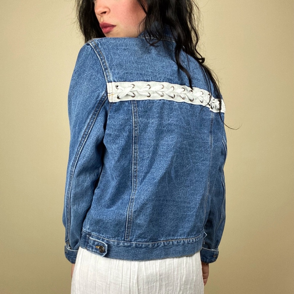 Love tree jeans jacket 
size: small